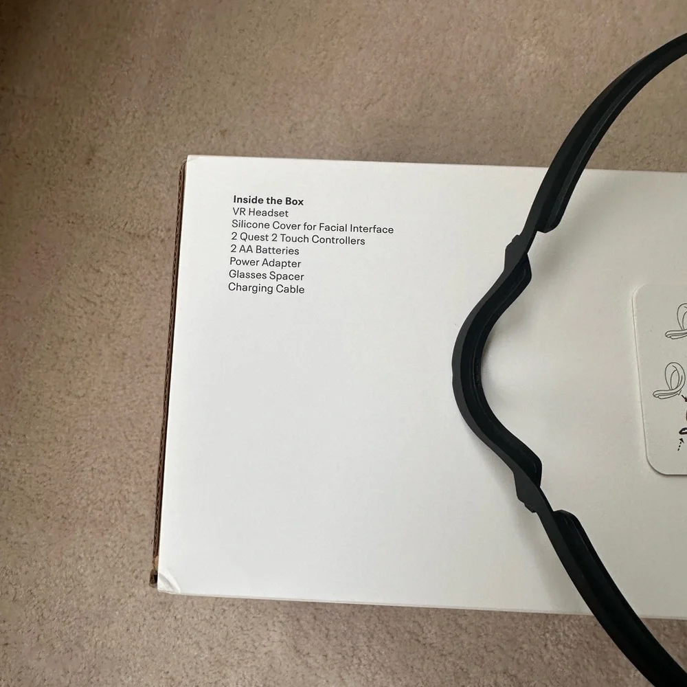 Unboxed metaquest 2 128gb used once